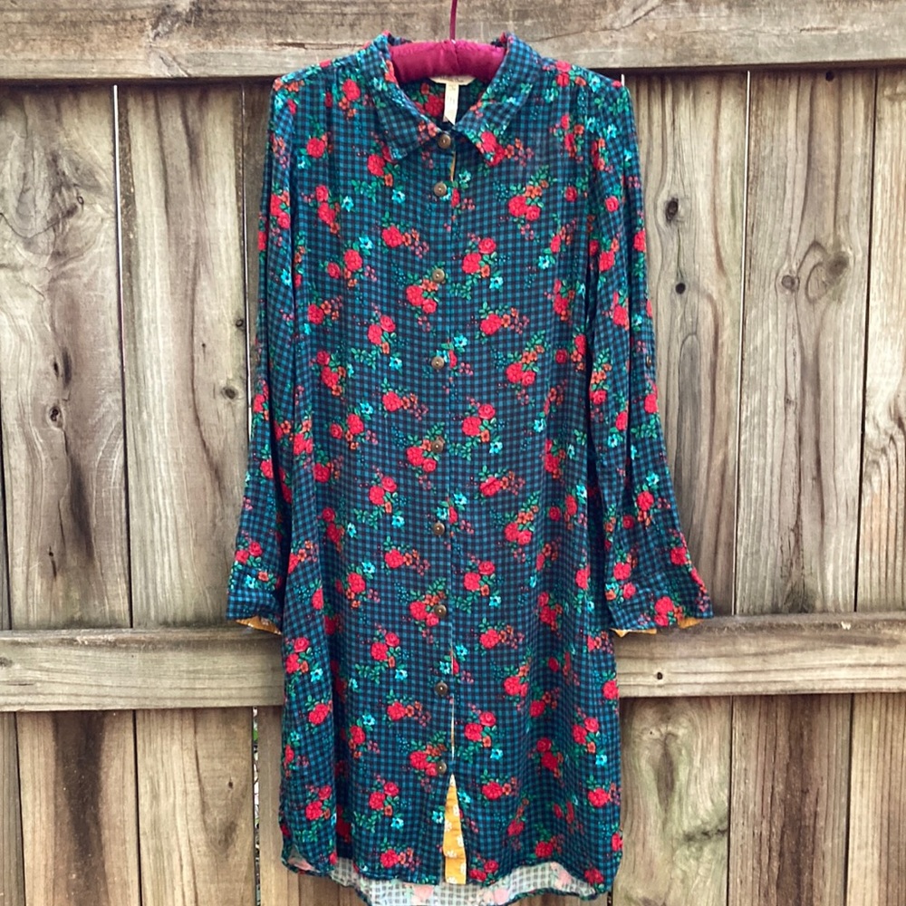 Matilda Jane check floral dress